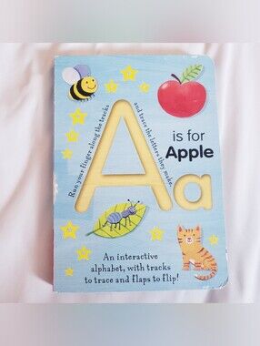 A is for Apple Interactive Alphabet Board Book